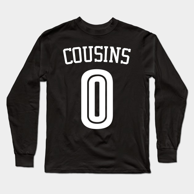 DeMarcus Cousins Lakers Long Sleeve T-Shirt by Cabello's